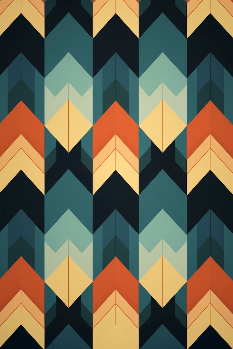 Foto gratuito disegno astratto a pattern senza cuciture
