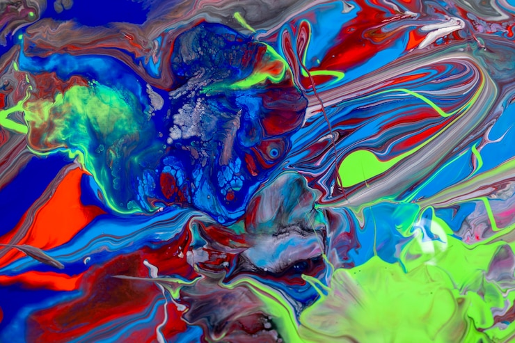 Foto gratuito disegno di sfondo psichedelico colorato