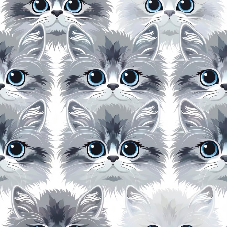 Foto gratuito disegno digitale di gatto