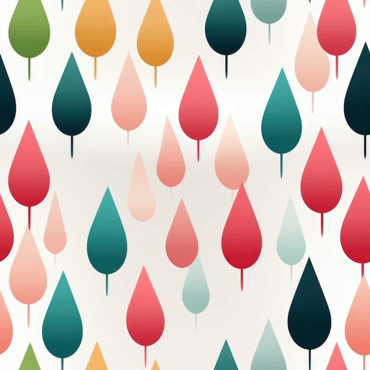 Foto gratuito disegno florale senza cuciture