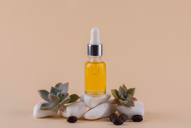 Disposizione contagocce olio di jojoba