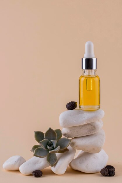 Disposizione contagocce olio di jojoba