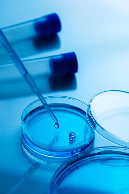 Disposizione dei campioni di laboratorio