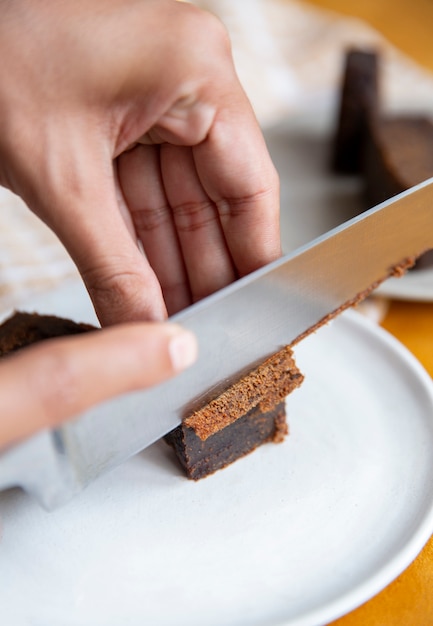 Disposizione del dolce jaggery del dessert