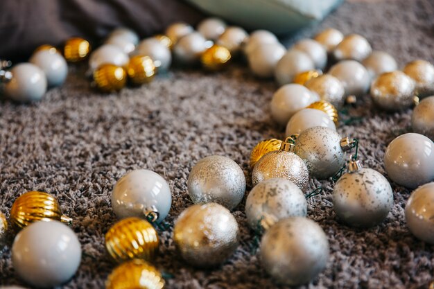 Diverse palle di natale