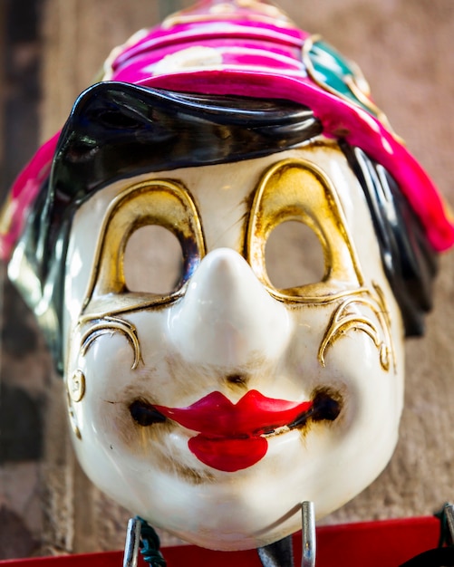 Divertente maschera di carnevale