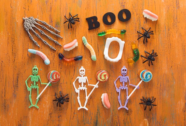 Dolci e decorazioni di Halloween