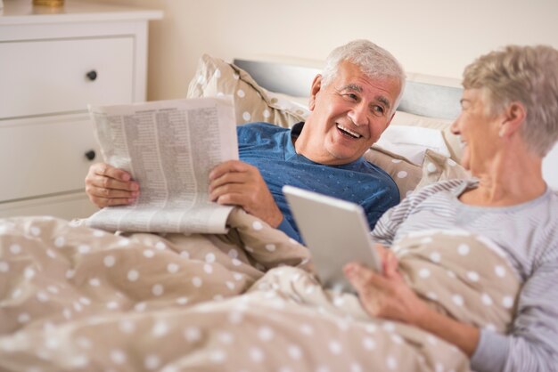 Domenica mattina trascorsa a letto