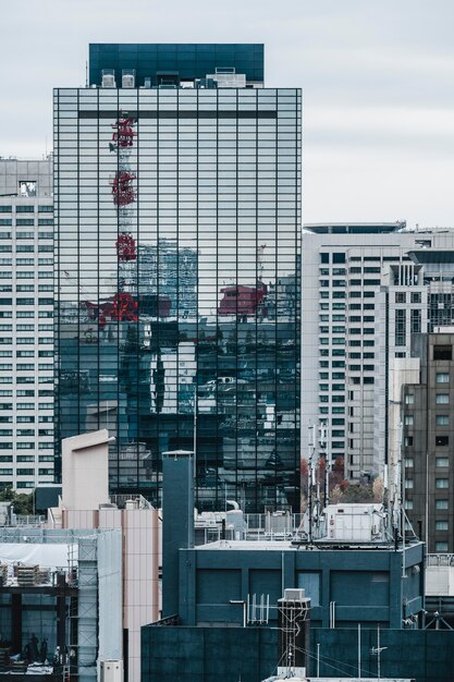 Edifici per uffici moderni in città