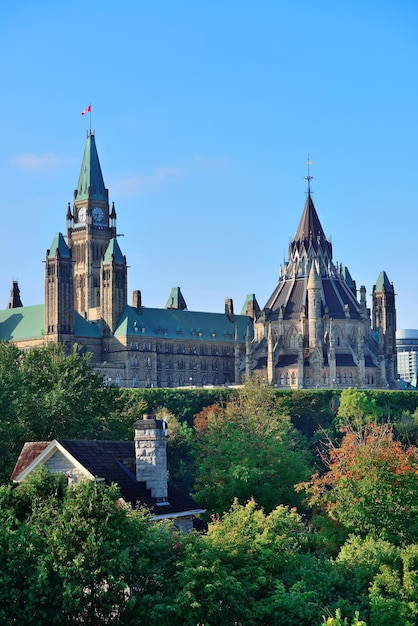 Edificio della collina del Parlamento di Ottawa
