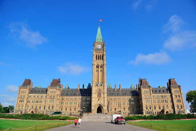 Edificio della collina del Parlamento di Ottawa