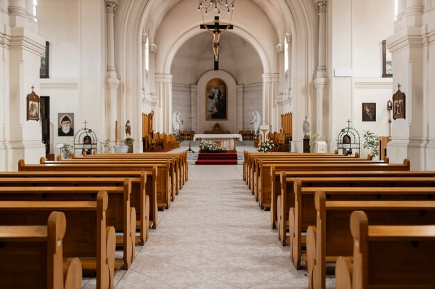 Edificio vacante di una chiesa cristiana