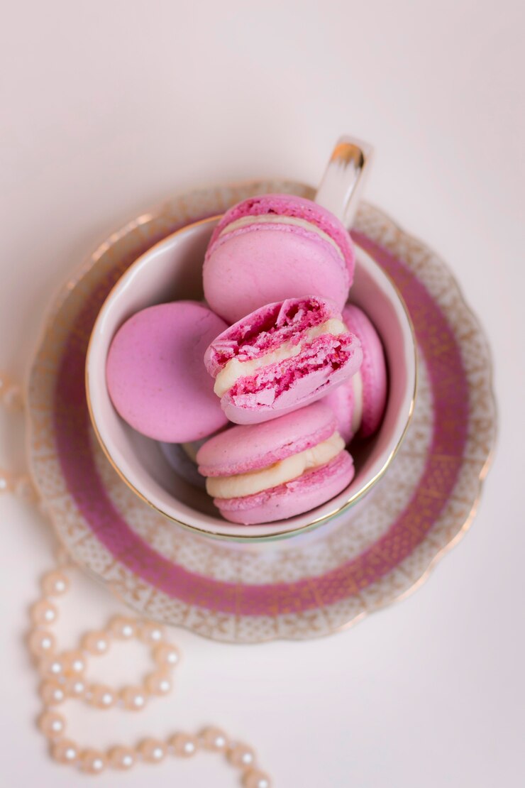 Foto gratuito elegante assortimento di tea party