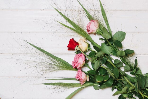 Elegante bouquet di rose