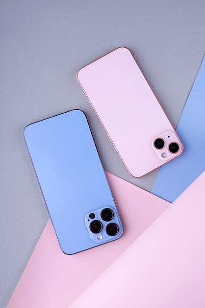 Elegante composizione per smartphone