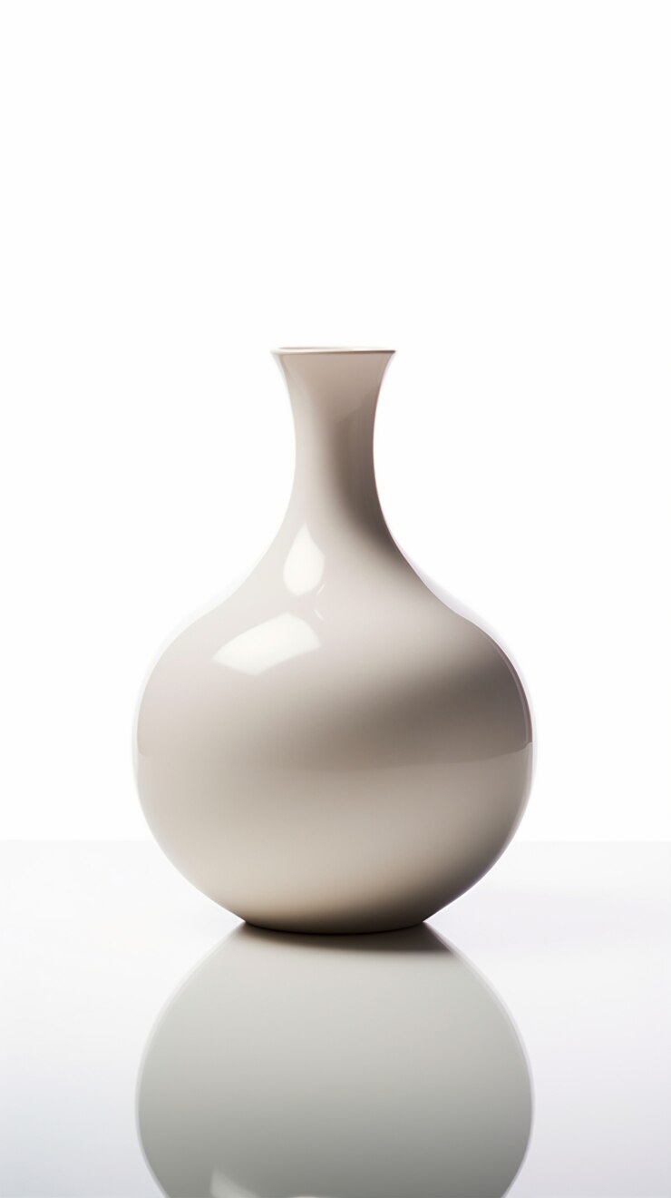 Foto gratuito elegante vaso dal design moderno