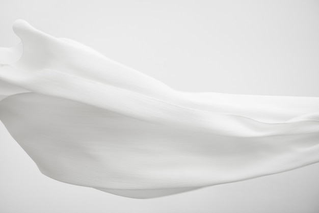 Elemento di disegno del fondo di struttura del tessuto bianco