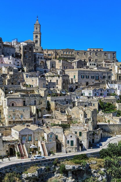 Elevato angolo di città durante il giorno