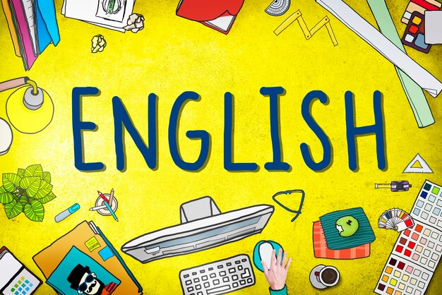 English British England Language Education Concept