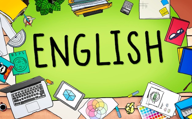 English British England Language Education Concept