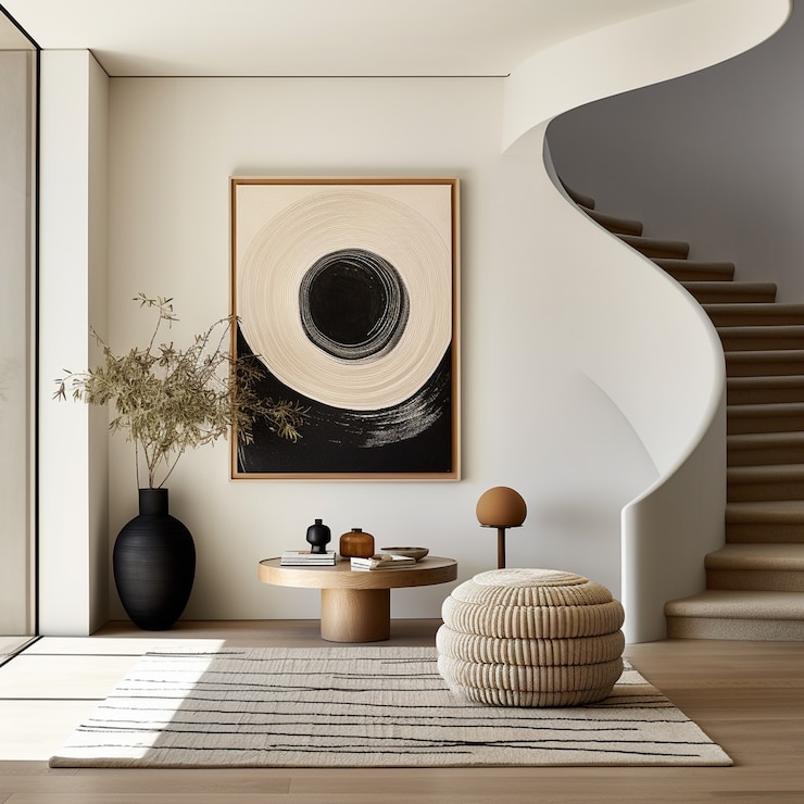 Foto gratuito entrata in stile moderno