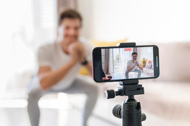 Esercizi di registrazione per personal trainer a casa