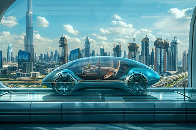 Esplorazione futuristica dell'evoluzione del paesaggio urbano di Dubai