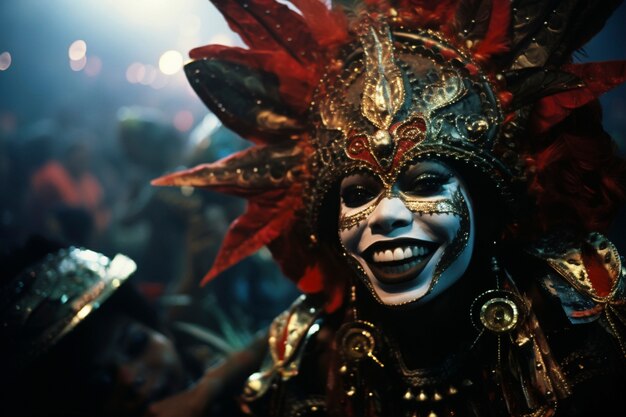 Estetica oscura del carnevale