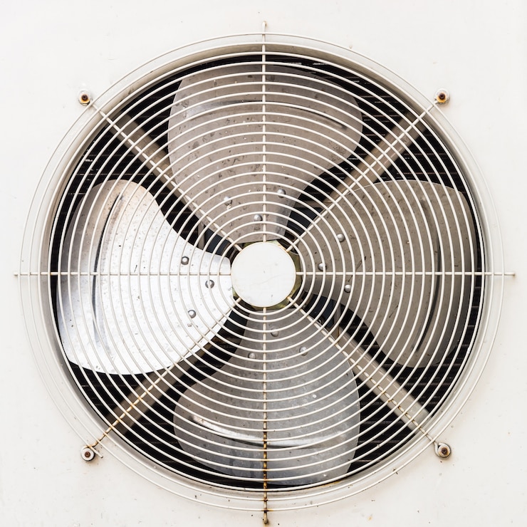 Foto gratuito fan elettronico aria condizionata