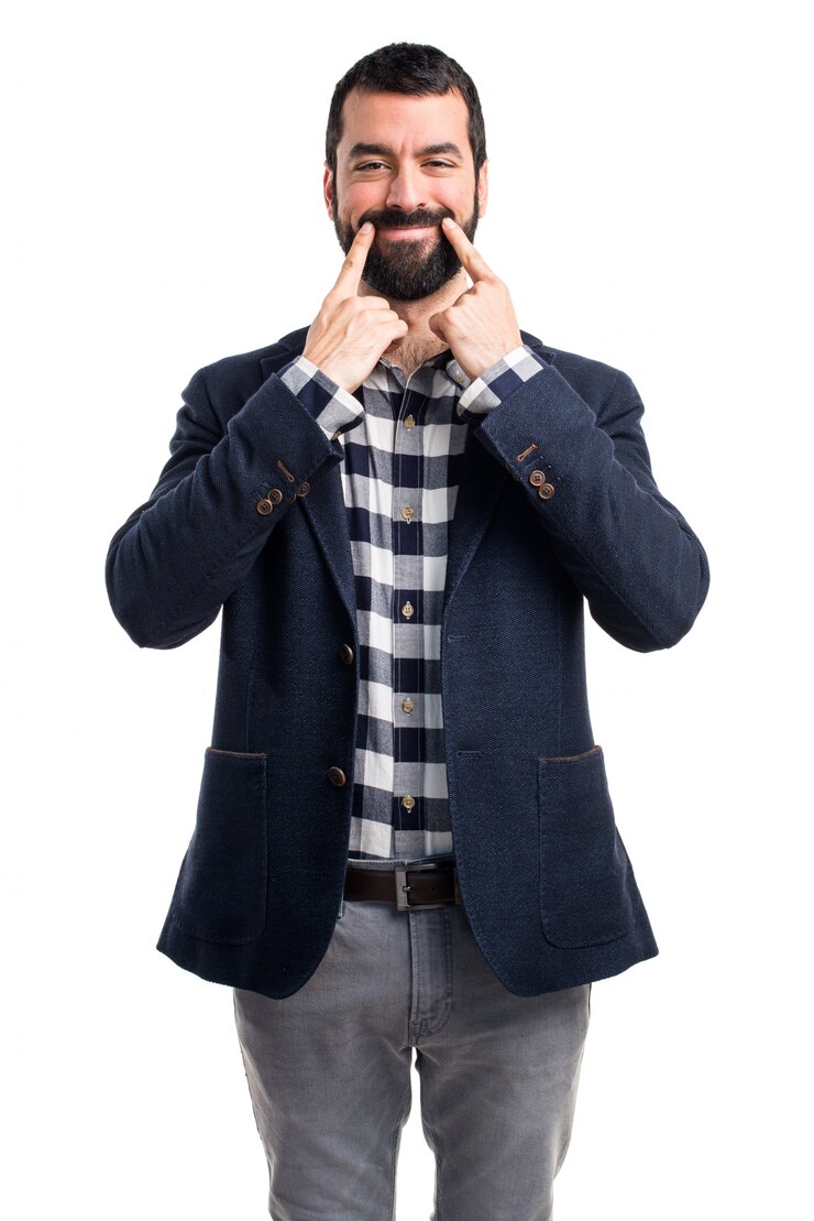 Foto gratuito felice l'uomo