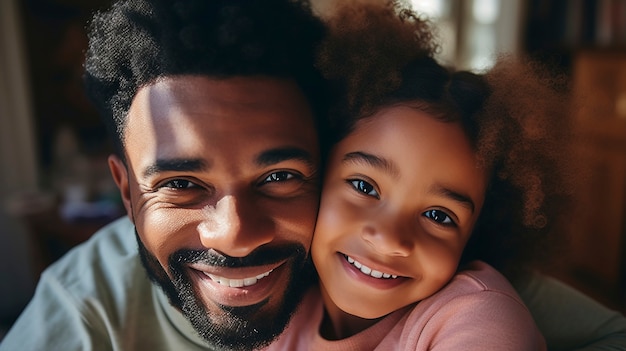 Festa del padre con il bambino.