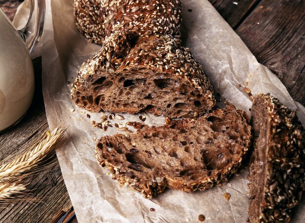 Fette di pane delizioso