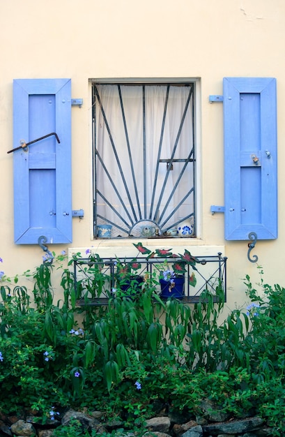 Finestra di casa da St John, Isole Vergini.