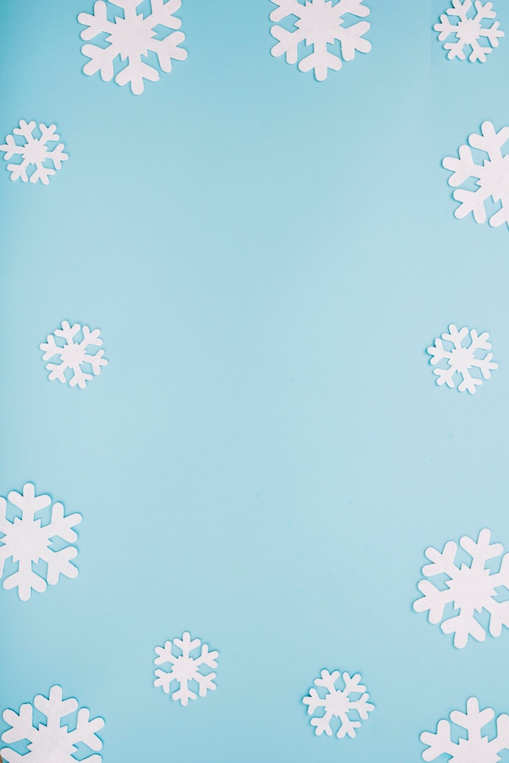 Foto gratuito fiocchi di neve bianca di carta