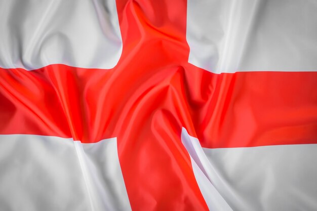 Flags of England.