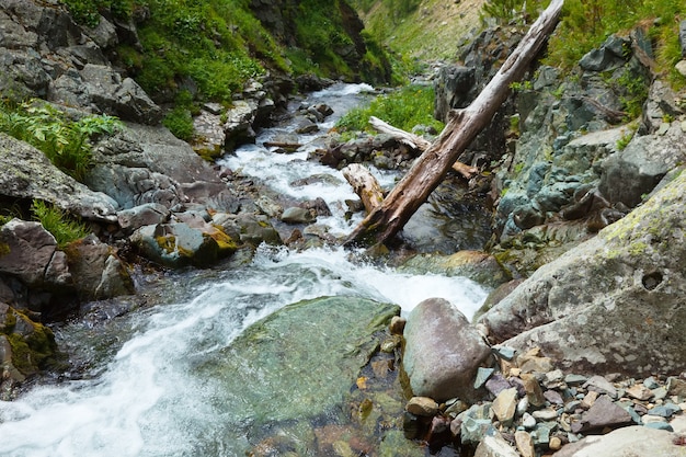 Flusso di montagne