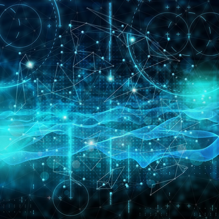 Foto gratuito fondo astratto di techno