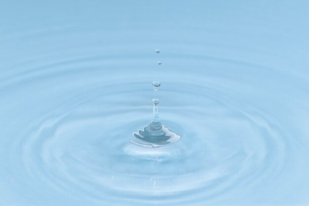Fondo di struttura dell'increspatura dell'acqua, design blu
