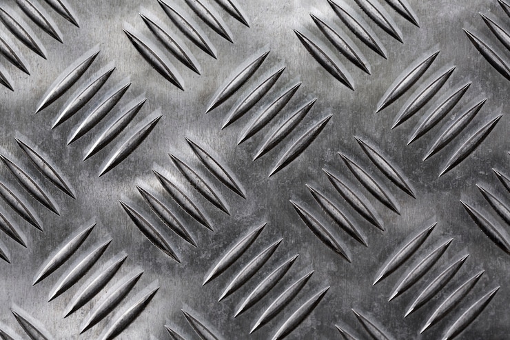 Foto gratuito fondo metallizzato argento con fori di ventilazione