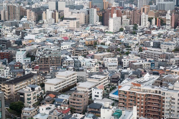 Fondo moderno della via di Tokyo