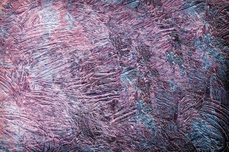 Foto gratuito fondo strutturato del colpo del pennello della pittura ad olio viola purple