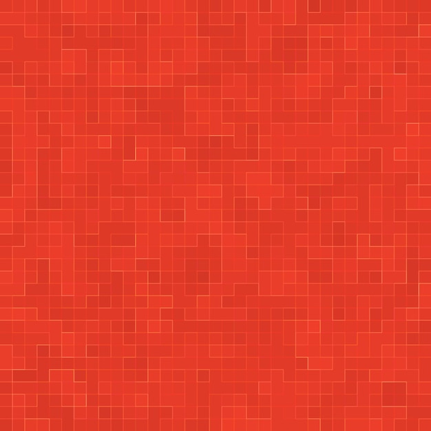 Fondo variopinto del modello della composizione del mosaico delle mattonelle di vetro ceramico rosso