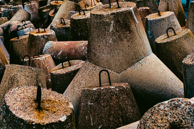 Foto gratuito foto del modello di consistenza del cemento