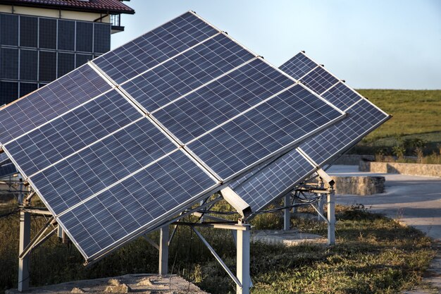 fotovoltaico in centrale solare da energia naturale.