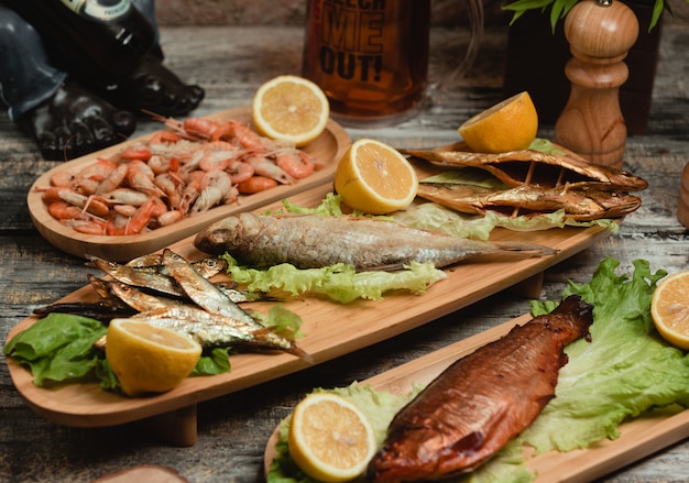 Fritto misto di pesce al limone