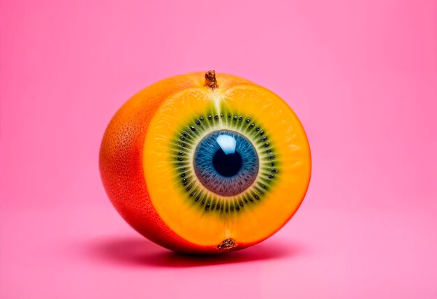 Frutta surreale in studio