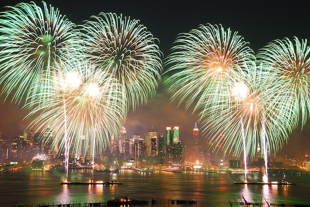 Fuochi d'artificio di New York