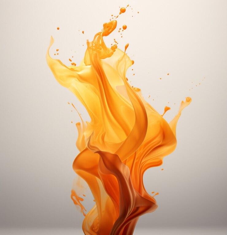 Foto gratuito fuoco 3d con fiamme