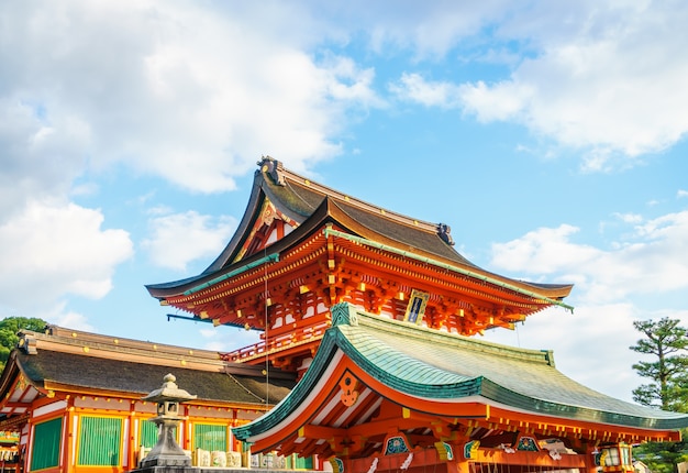 Fushimiinari Taisha ShrineTemple a Kyoto, Giappone