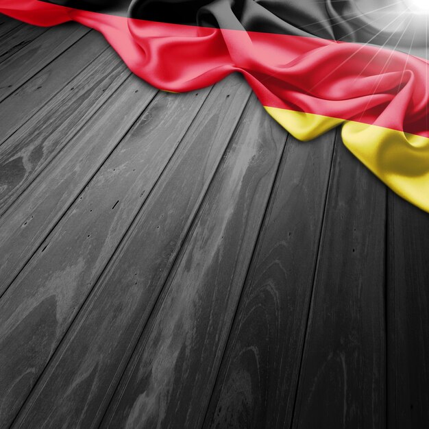 Germania flag background